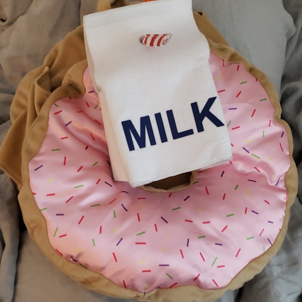Donut milk costume